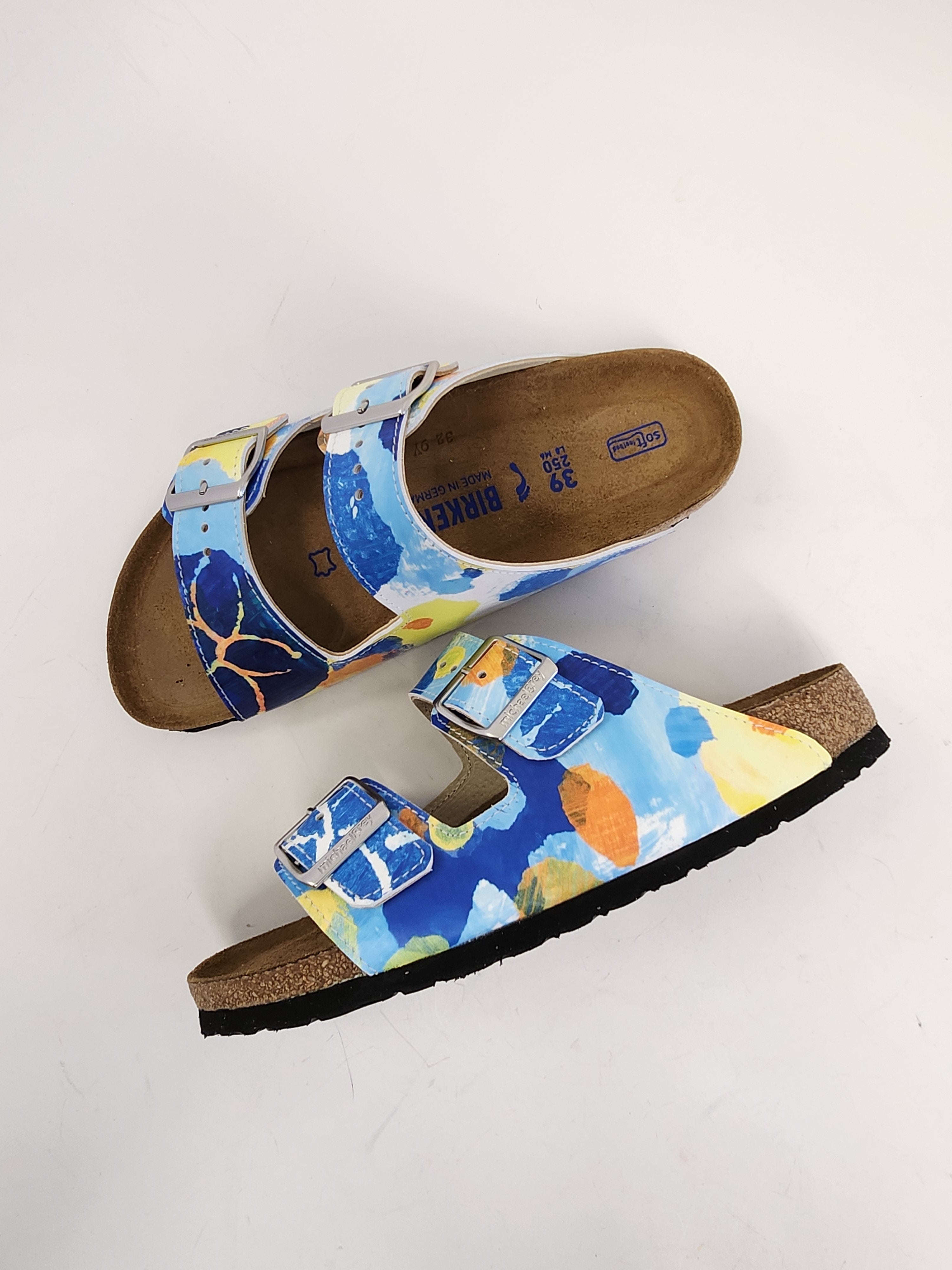 Beatrice aka the adventurer Betty:  CUSTOM BIRKENSTOCKS  by JULES GISSLER x Michael Grey