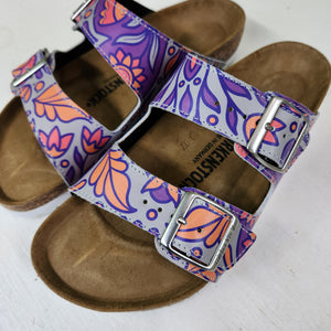 SUNRISE : CUSTOM BIRKENSTOCKS  by ADA SISA x Michael Grey