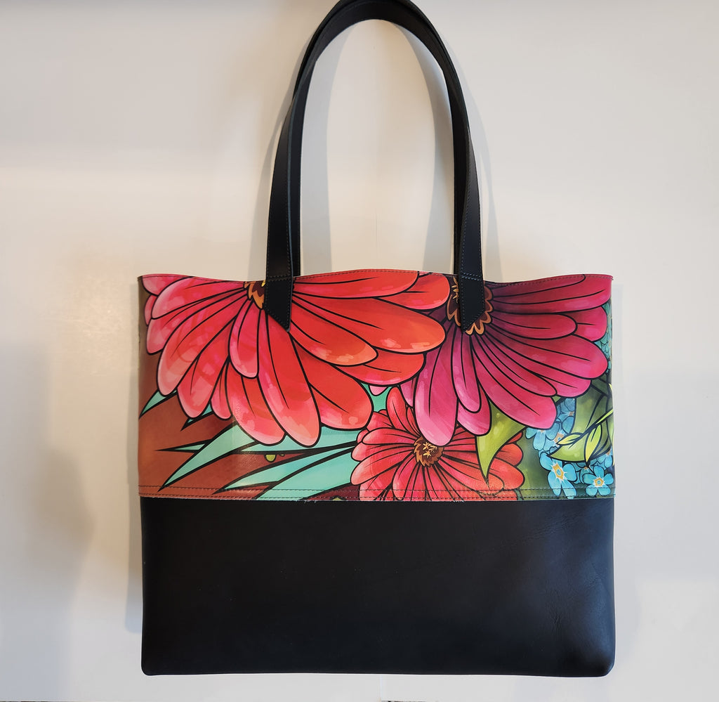 ZINNIAS TOTE  by ALLY SPRAY x Michael Grey