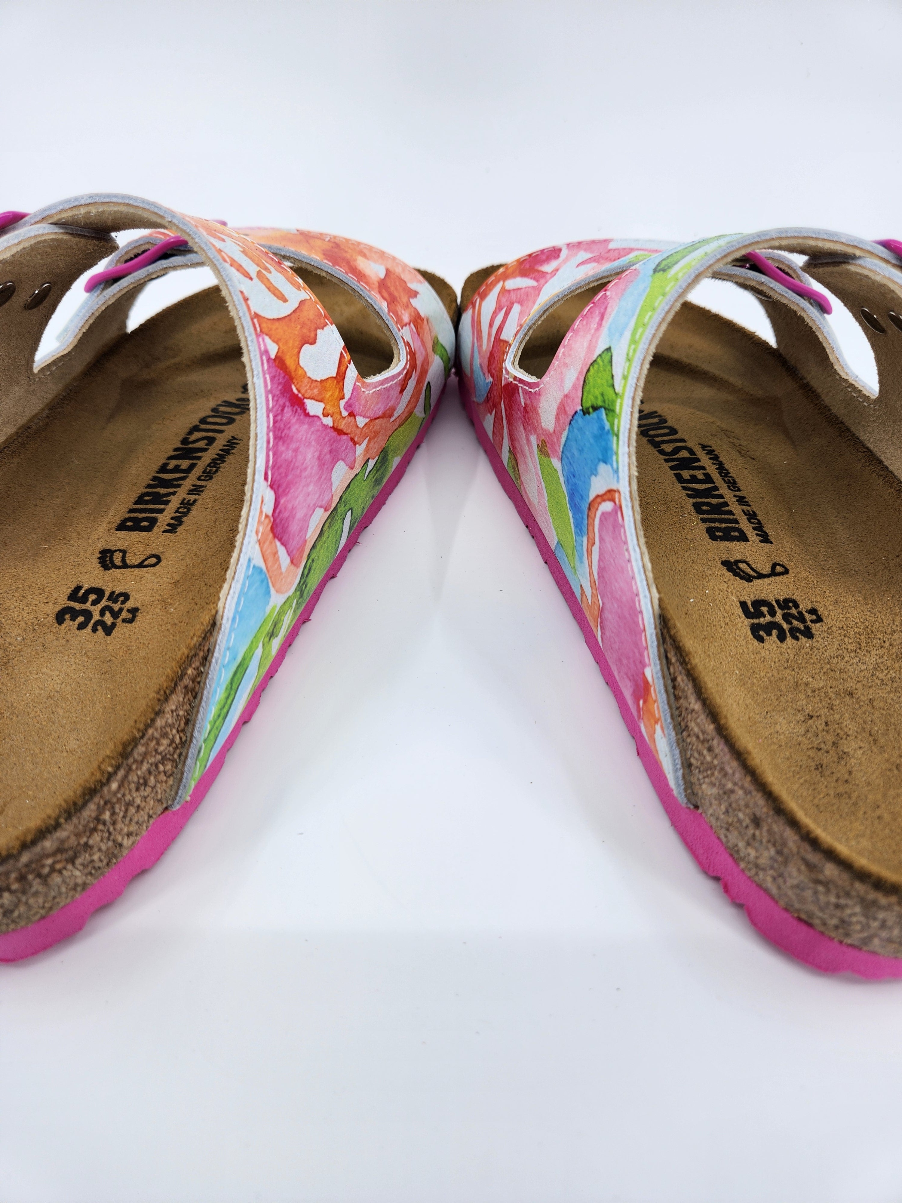 VINTAGE GARDEN : CUSTOM BIRKENSTOCKS  by RAE MISSIGMAN x Michael Grey