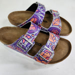 SUNRISE : CUSTOM BIRKENSTOCKS  by ADA SISA x Michael Grey