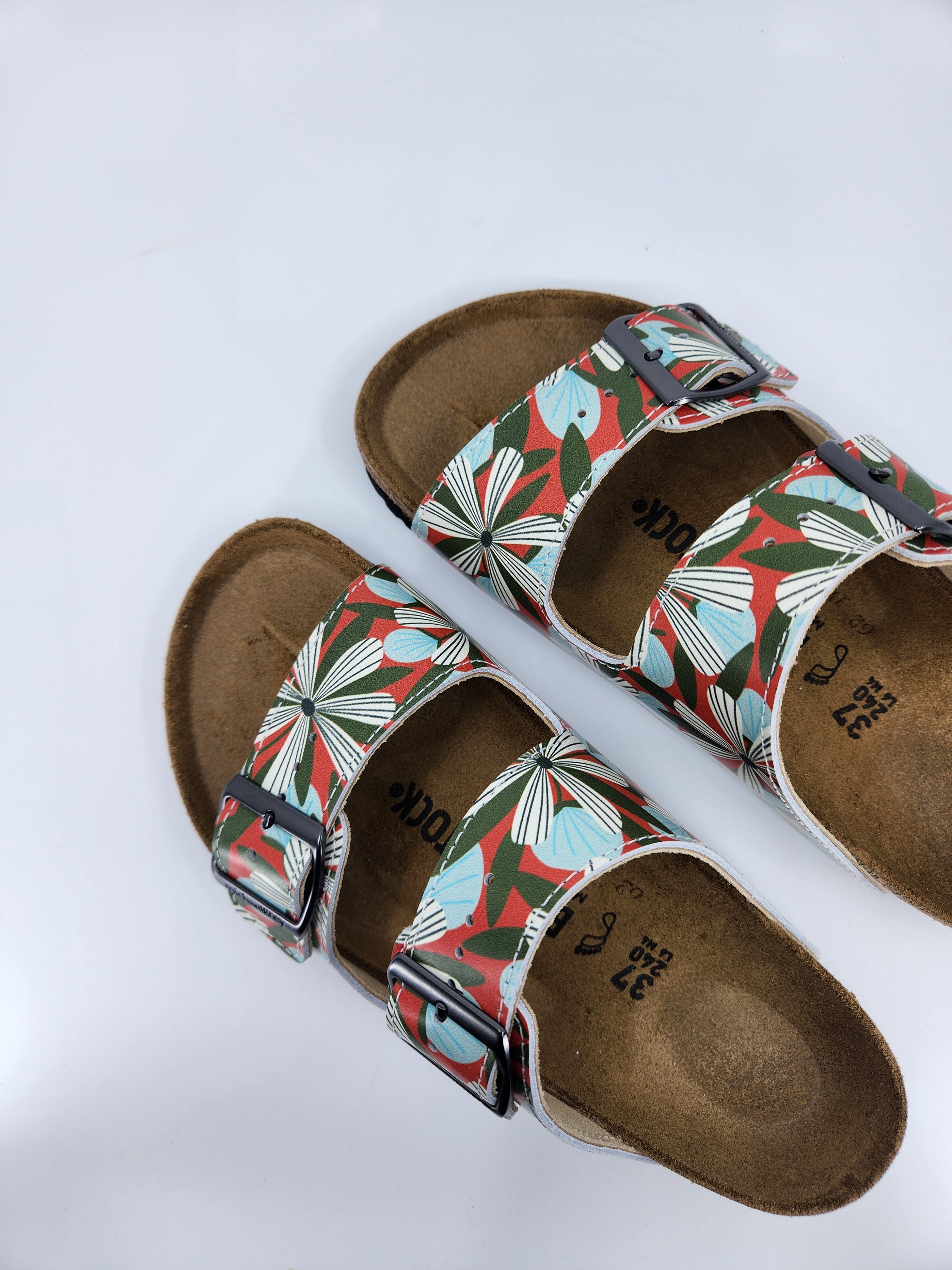 TAKE A HOLIDAY: CUSTOM BIRKENSTOCKS  by REBECCA WOOLBRIGHT x Michael Grey