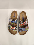 SPRING BURST: CUSTOM BIRKENSTOCKS  by ALLY SPRAY x Michael Grey