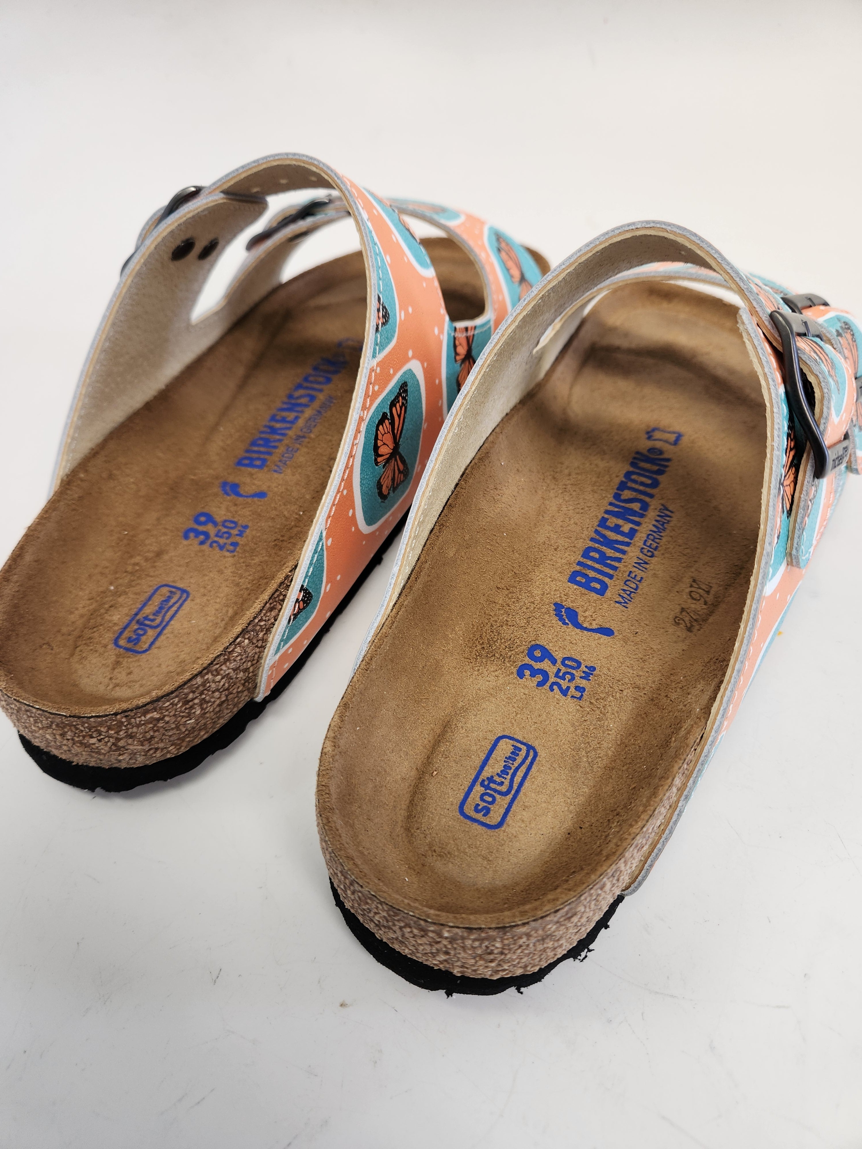 Greta aka The Environmentalist aka Gigi:  CUSTOM BIRKENSTOCKS  by JULES GISSLER x Michael Grey