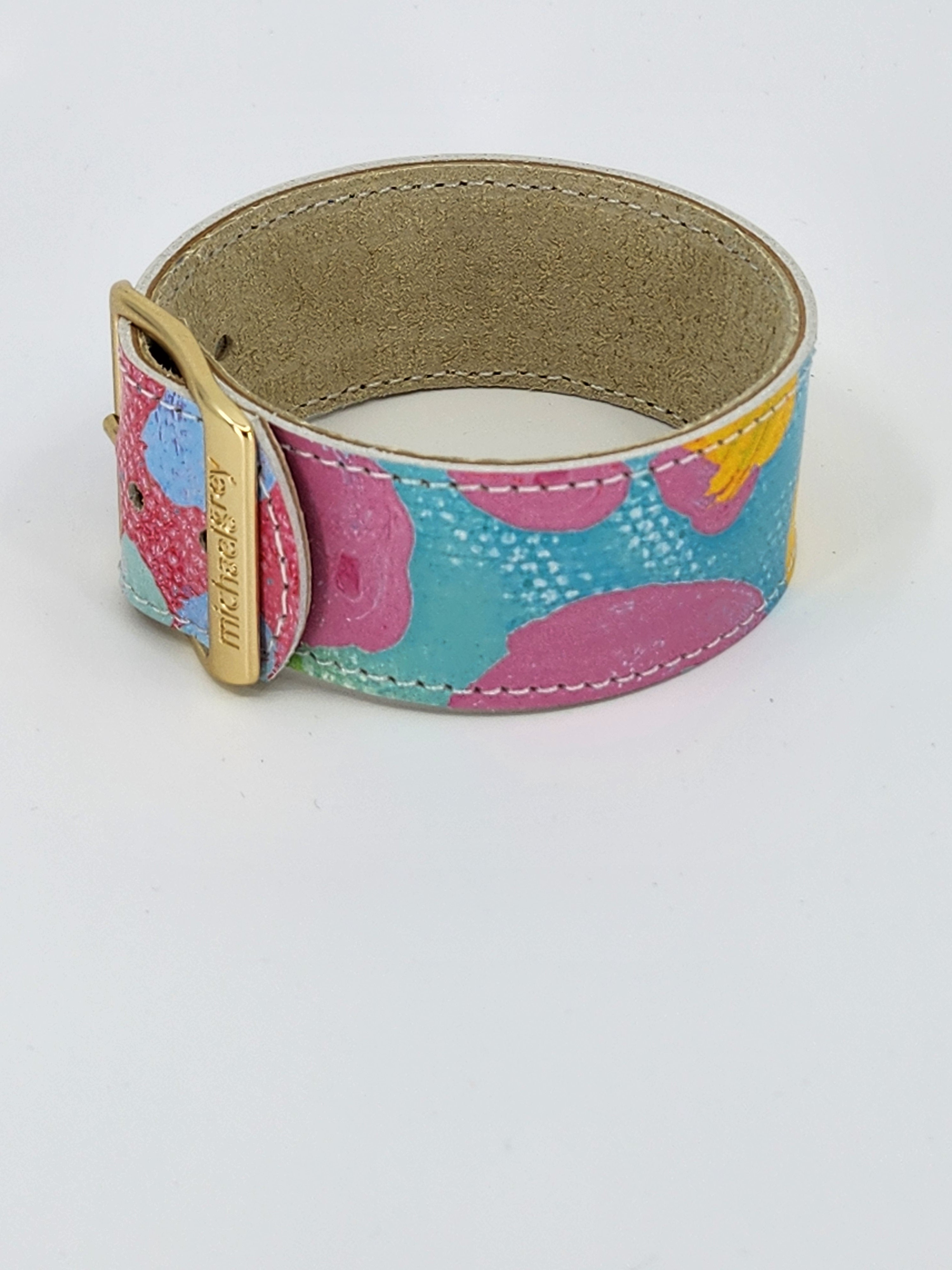 RAINBOW LEOPARD:  BRACELET by VAL SULLIVAN x Michael Grey