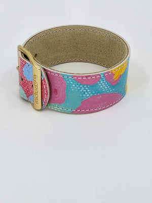 RAINBOW LEOPARD:  BRACELET by VAL SULLIVAN x Michael Grey