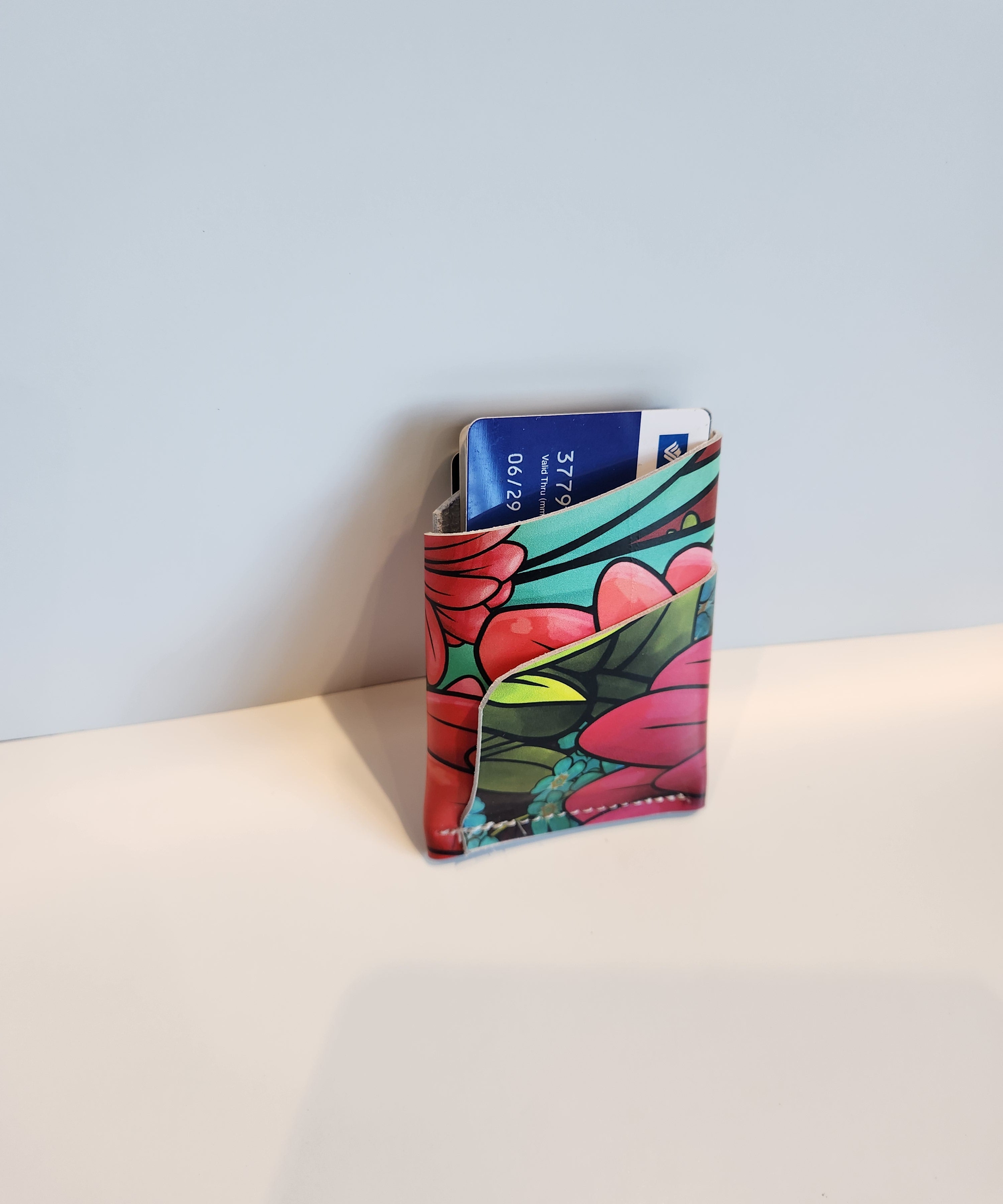 ZINNIAS CARD WALLET by ALLY SPRAY x Michael Grey