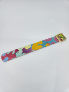 RAINBOW LEOPARD:  BRACELET by VAL SULLIVAN x Michael Grey