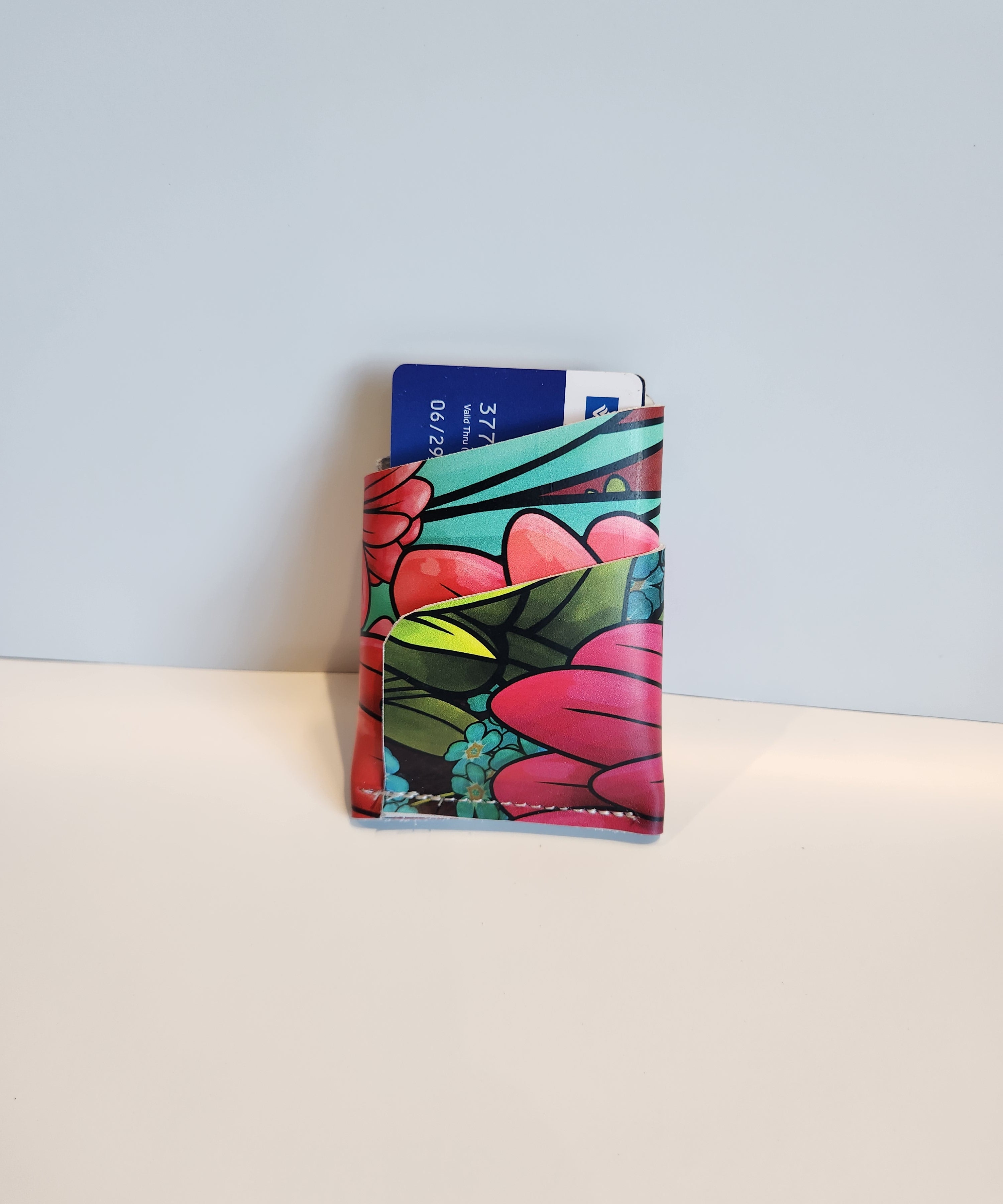ZINNIAS CARD WALLET by ALLY SPRAY x Michael Grey