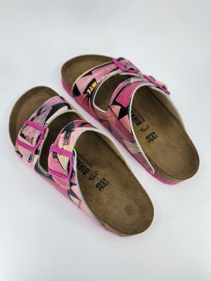 CELEBRATION OCCASION : CUSTOM BIRKENSTOCKS  by ABBY HOUSTON x Michael Grey