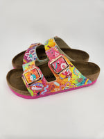 DREAMLAND : CUSTOM BIRKENSTOCKS  by VAL SULLIVAN x Michael Grey