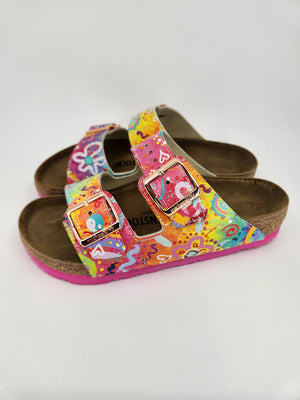 DREAMLAND : CUSTOM BIRKENSTOCKS  by VAL SULLIVAN x Michael Grey