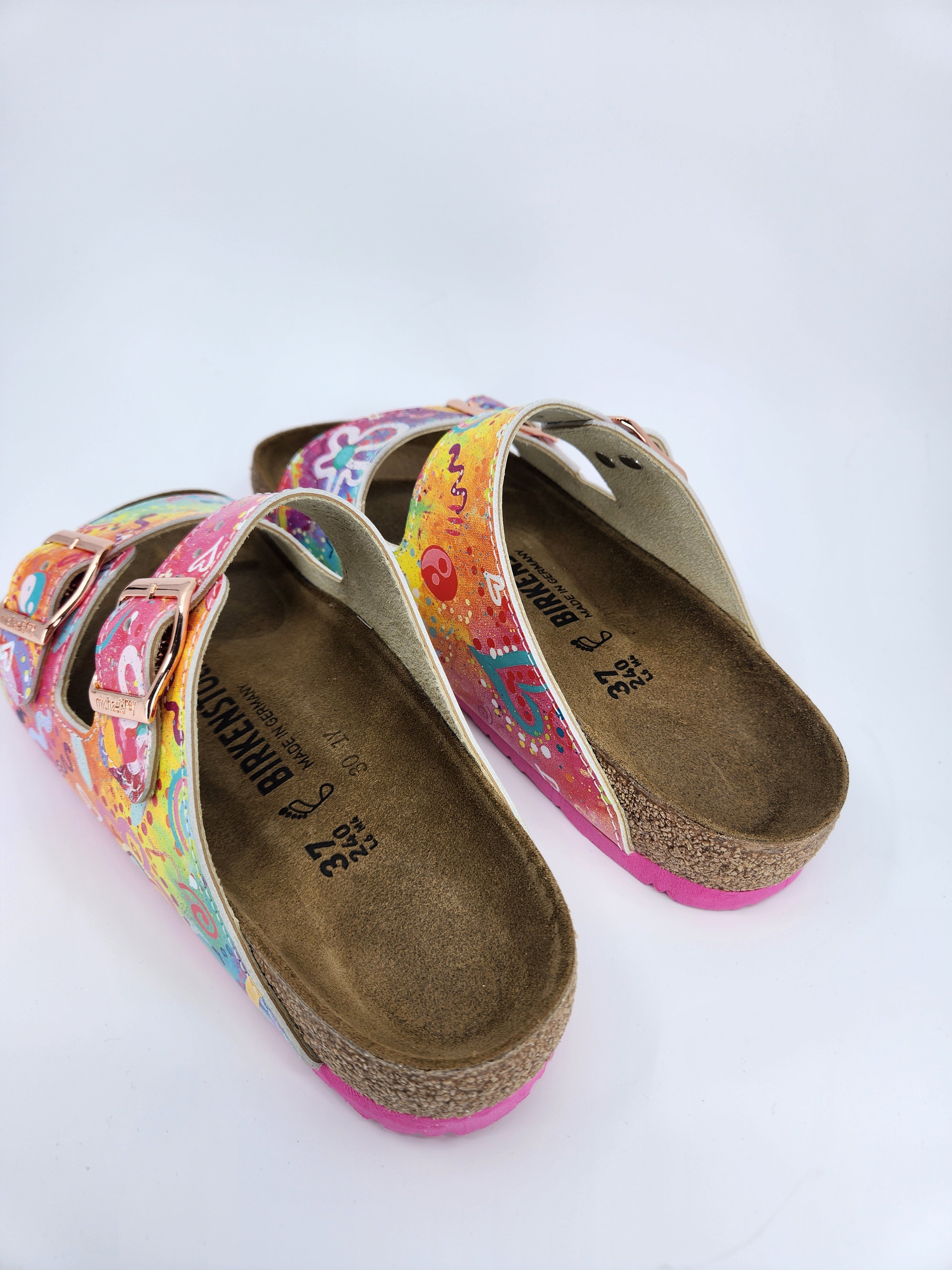 DREAMLAND : CUSTOM BIRKENSTOCKS  by VAL SULLIVAN x Michael Grey