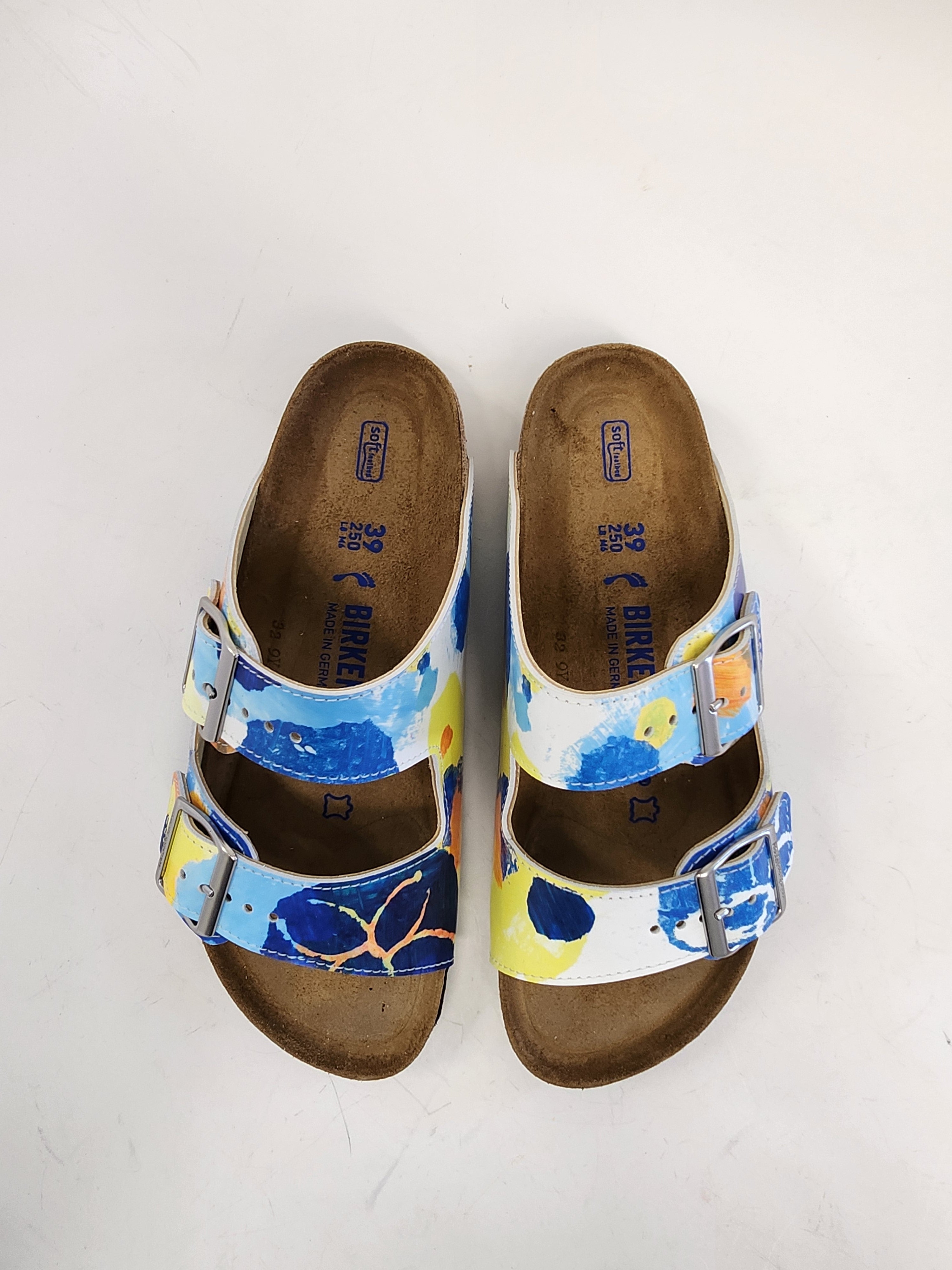 Beatrice aka the adventurer Betty:  CUSTOM BIRKENSTOCKS  by JULES GISSLER x Michael Grey