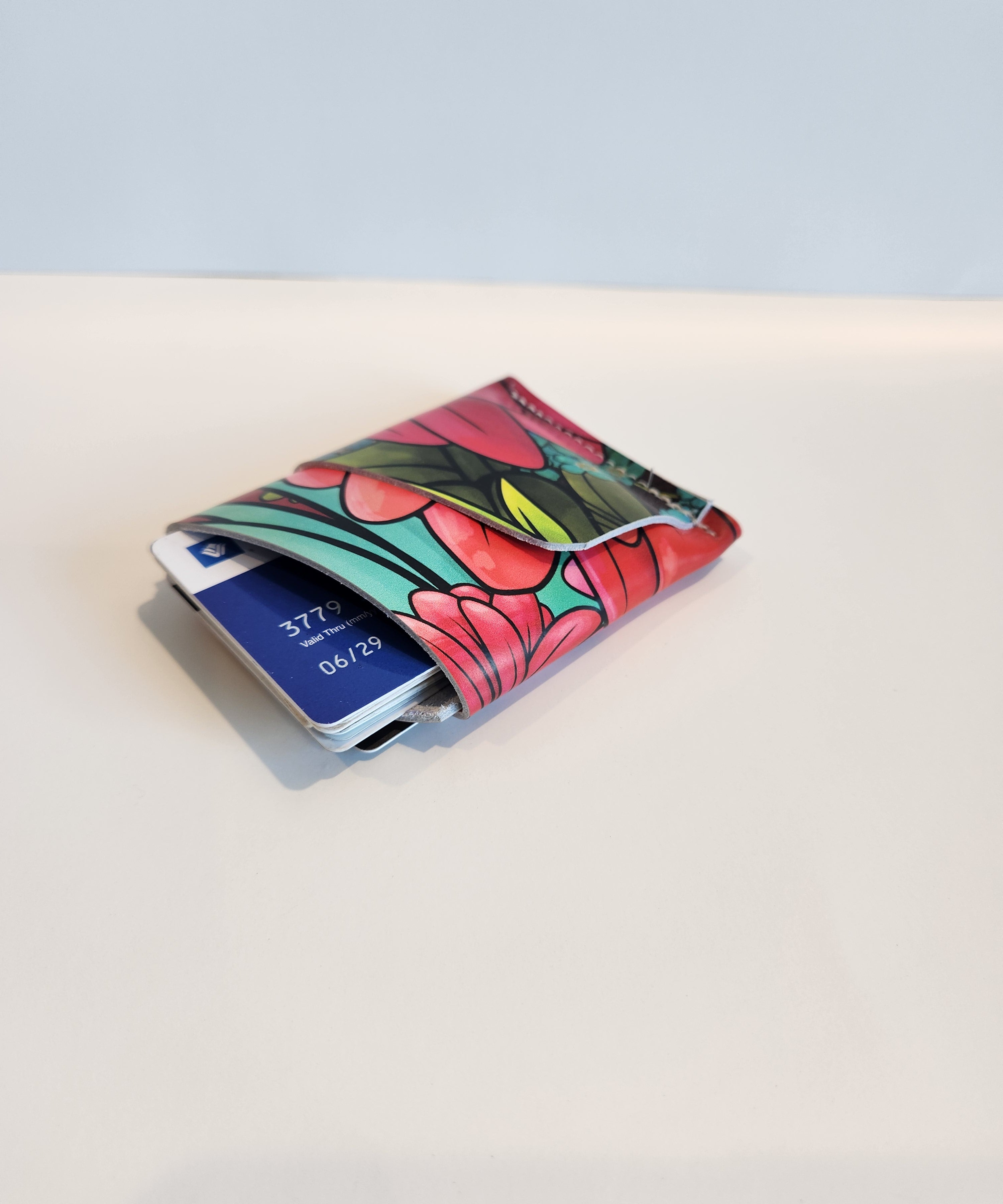 ZINNIAS CARD WALLET by ALLY SPRAY x Michael Grey