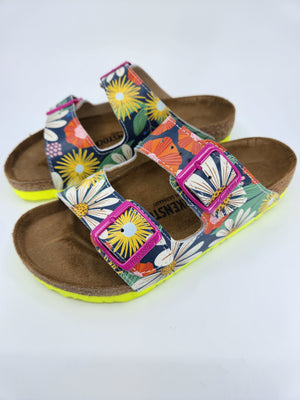 SUMMER BOUNTY: CUSTOM BIRKENSTOCKS  by REBECCA WOOLBRIGHT x Michael Grey