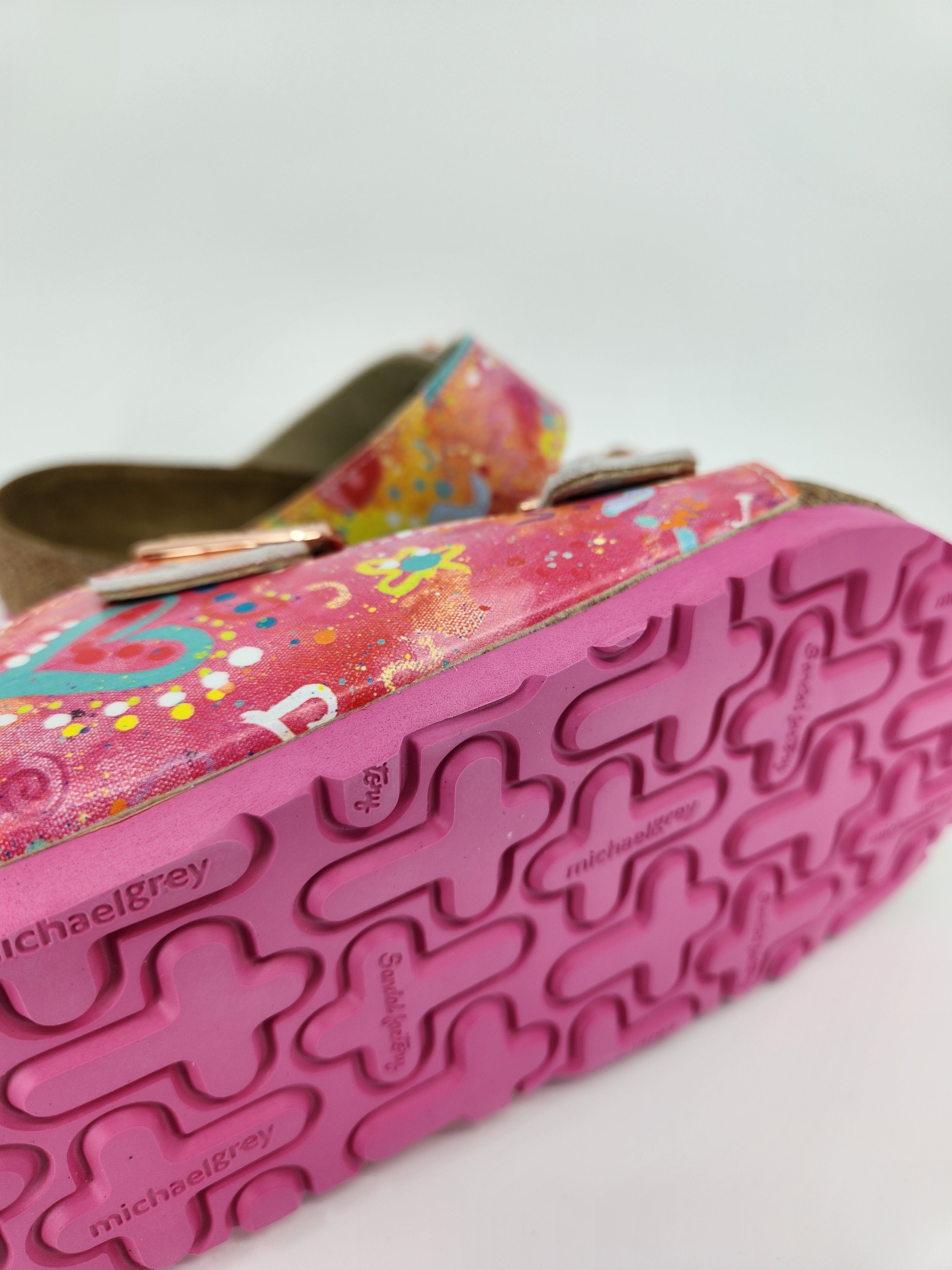 DREAMLAND : CUSTOM BIRKENSTOCKS  by VAL SULLIVAN x Michael Grey