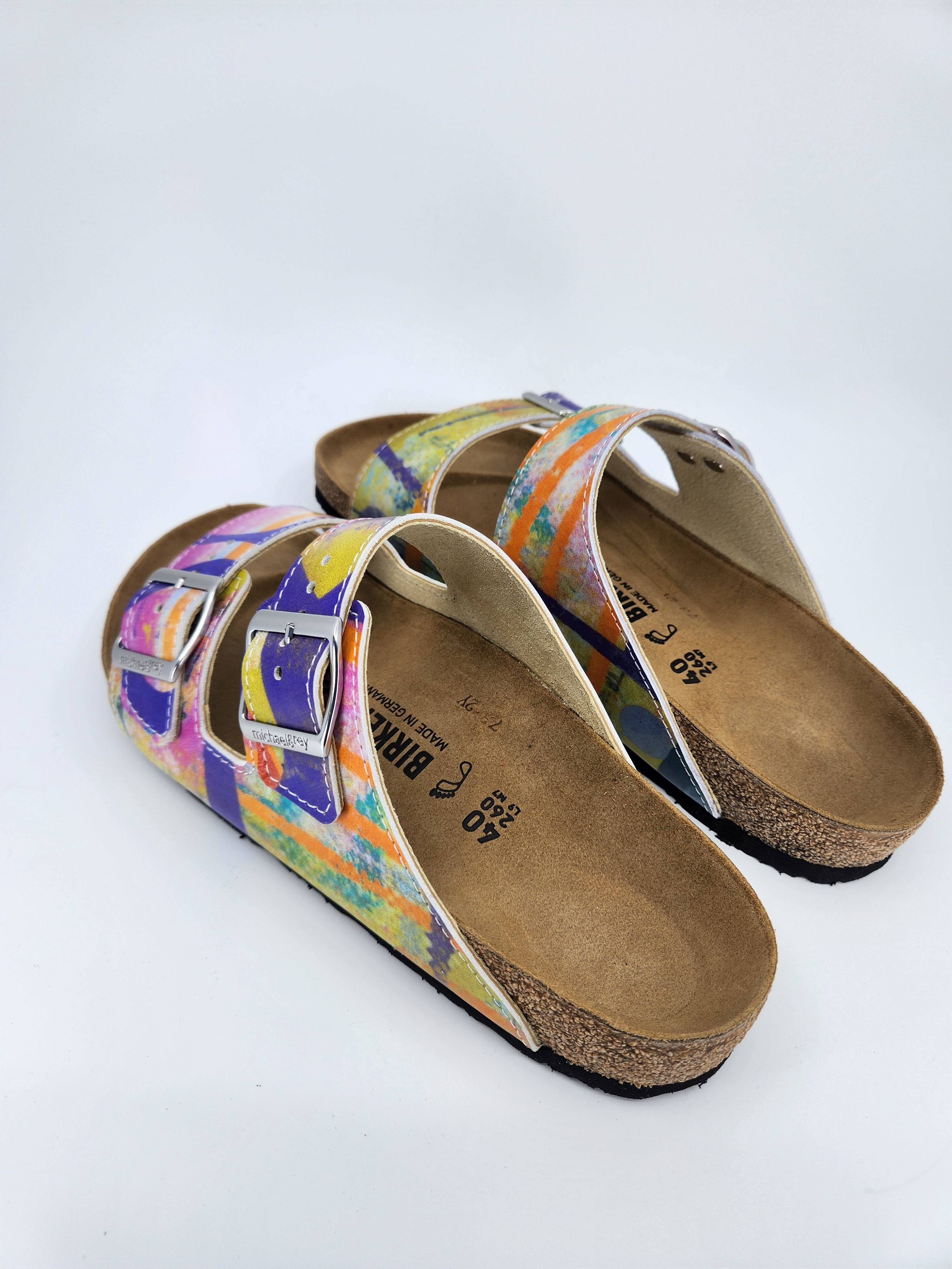 IRENE : CUSTOM BIRKENSTOCKS  by MARY LYNN BAIRD x Michael Grey