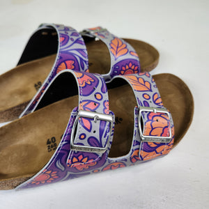 SUNRISE : CUSTOM BIRKENSTOCKS  by ADA SISA x Michael Grey