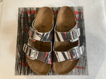 GETAWAYS custom Birkenstocks by Malgorzata Oakes x Michael Grey