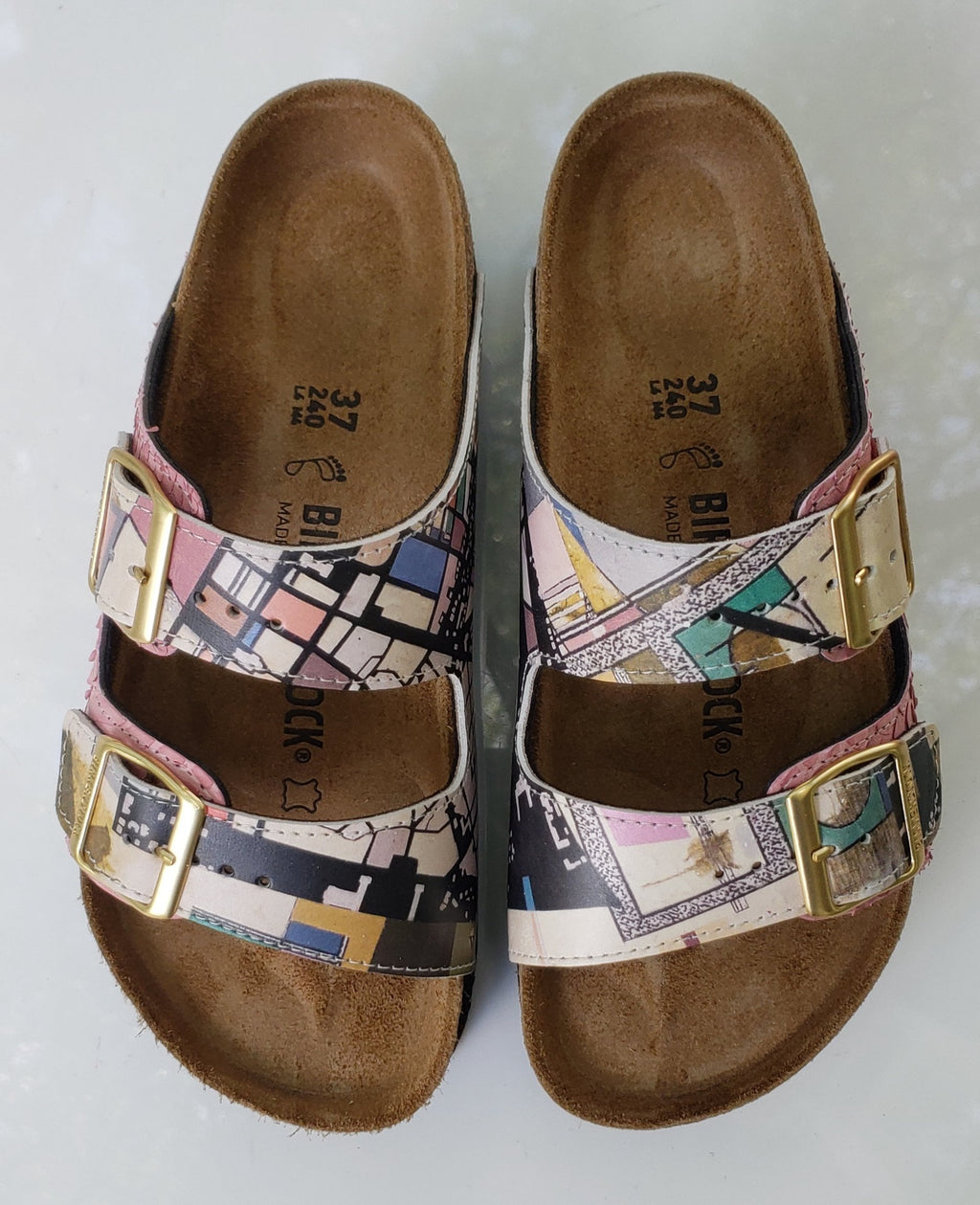 Outer realms Custom Birkenstocks by Eric Mack x Michael Grey