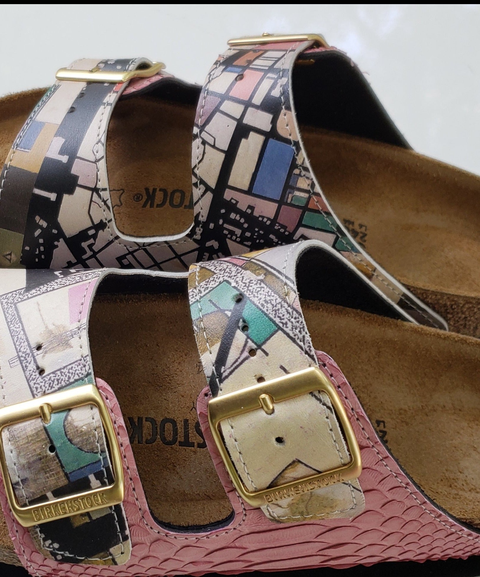 Outer realms Custom Birkenstocks by Eric Mack x Michael Grey