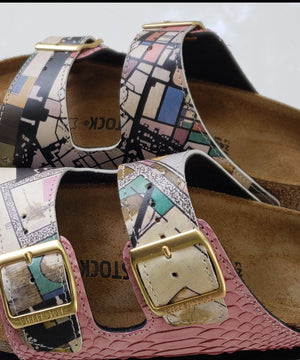 Outer realms Custom Birkenstocks by Eric Mack x Michael Grey