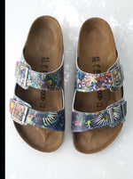 FIESTA: Custom Birkenstocks by Mary Price x Michael Grey