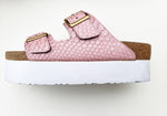 PINK PYTHON PLATFORM: CUSTOM BIRKENSTOCKS