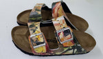 BURST OF SUMMER: CUSTOM BIRKENSTOCKS  by MARJORIE MAE x Michael Grey