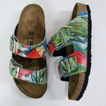 PARROTS: CUSTOM BIRKENSTOCKS  by MARIANNA KATSOULIDI x Michael Grey