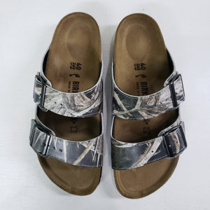 PARROTS: CUSTOM BIRKENSTOCKS  by MARIANNA KATSOULIDI x Michael Grey
