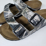 PARROTS: CUSTOM BIRKENSTOCKS  by MARIANNA KATSOULIDI x Michael Grey
