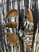 UNITY custom Birkenstocks by Malgorzata Oakes x Michael Grey