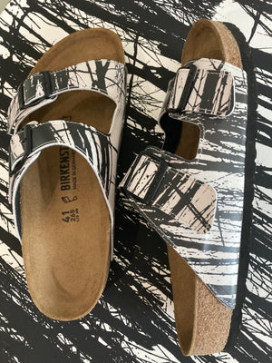 UNITY custom Birkenstocks by Malgorzata Oakes x Michael Grey