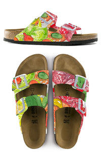 HEIRLOOM VEGGIES CUSTOM BIRKENSTOCKS BY MICHAEL GREY X MARCELLA KRIEBEL