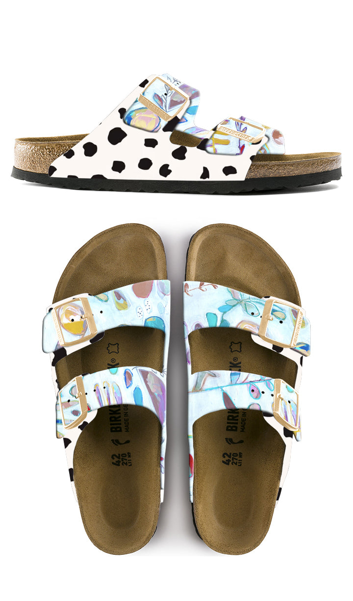 RENEWAL CUSTOM BIRKENSTOCKS by Deanna Hamsley x Michael Grey MICHAEL GREY FOOTWEAR