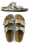 STRIPE GARDEN:  CUSTOM BIRKENSTOCKS  by LORI SIEBERT x Michael Grey