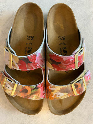 CHRYSALIS: CUSTOM BIRKENSTOCKS  by CAT TESLA ART x Michael Grey