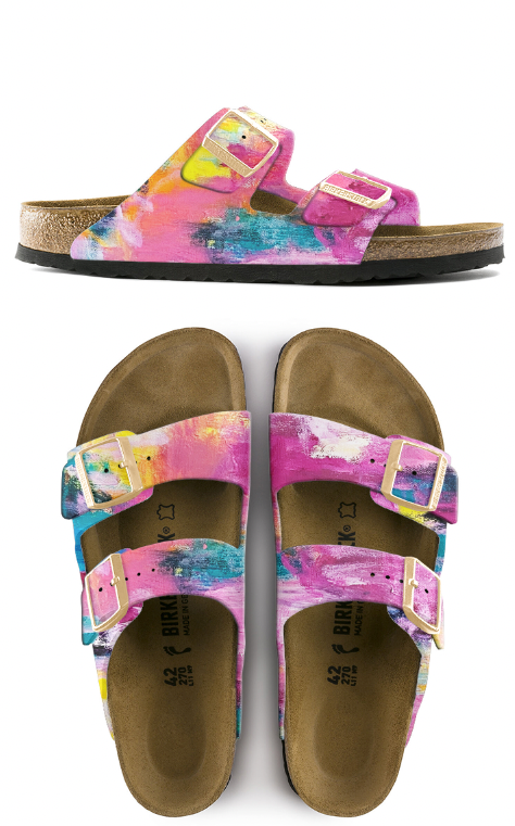Lickety split: Custom Birkenstocks by Melissa Partridge x Michael Grey
