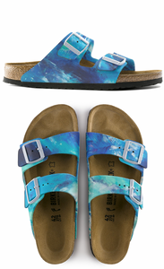 INTO THE OCEAN CUSTOM BIRKENSTOCKS  by COURTS LIPPETT ART x Michael Grey