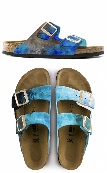 UNTOUCHABLE BEAUTY CUSTOM BIRKENSTOCKS by DANIELA PASQUALINI x Michael Grey