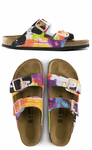 CHICKEN PARM:  CUSTOM BIRKENSTOCKS  by COURTNEY EINHORN x Michael Grey