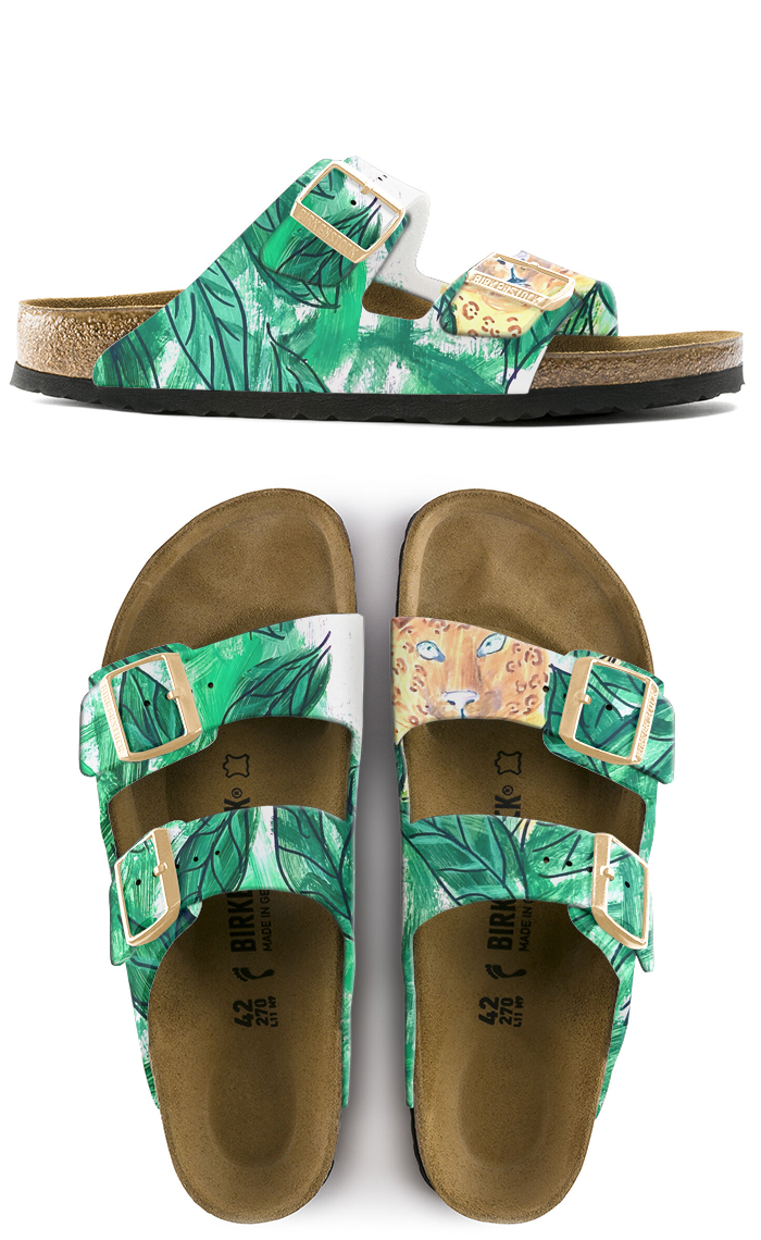 LEONA :  CUSTOM BIRKENSTOCKS  by ANNIKA VRETINGER x Michael Grey