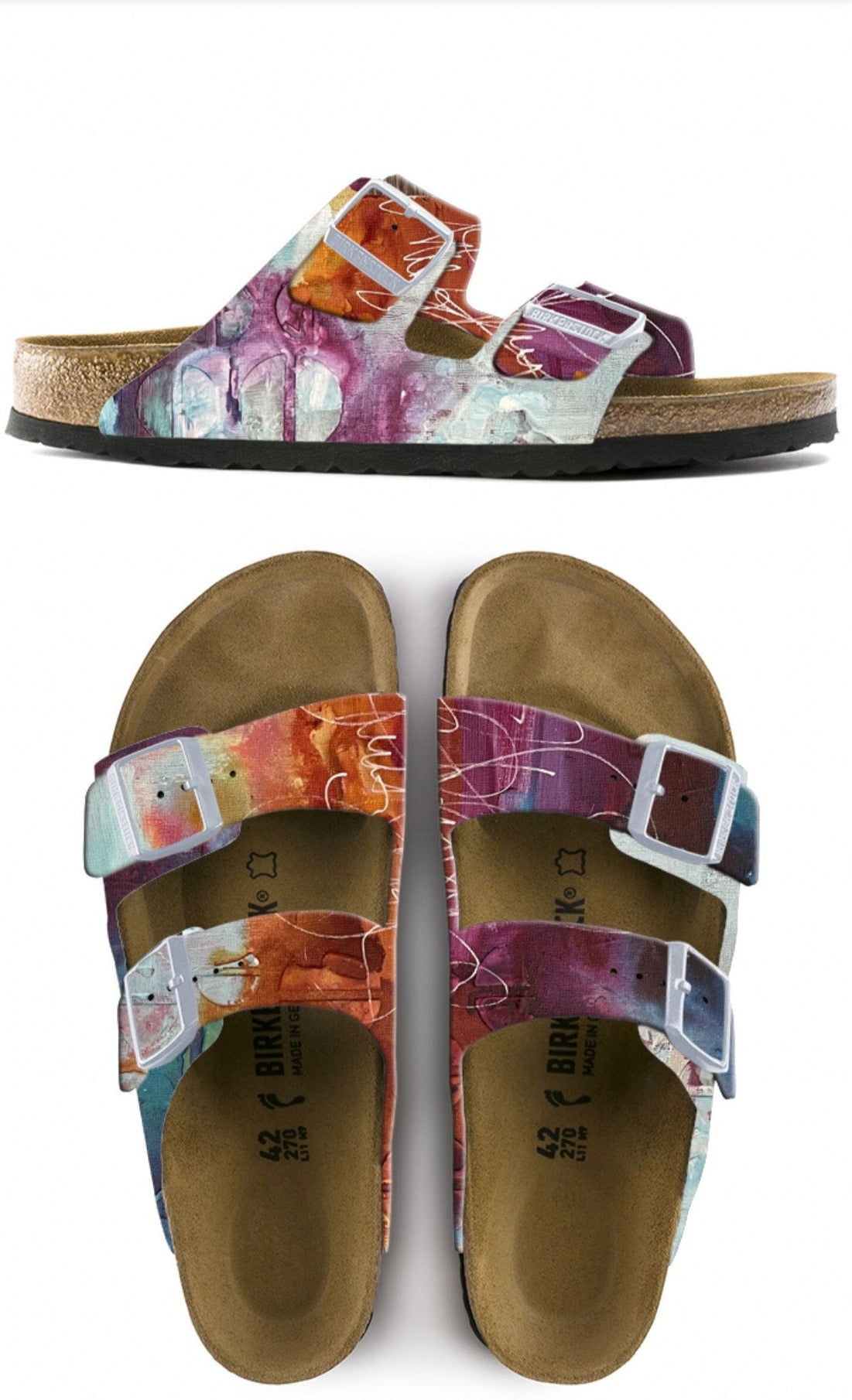 THINGS SHE THINKS :  CUSTOM BIRKENSTOCKS  by DINA WAKLEY x Michael Grey