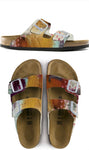 IN A MOMENT :  CUSTOM BIRKENSTOCKS  by DINA WAKLEY x Michael Grey
