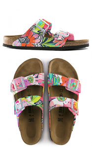 FLORA:  CUSTOM BIRKENSTOCKS  by  ROBYN HAMMOND x Michael Grey